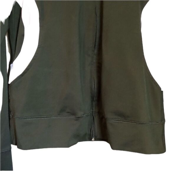 Lucy brown & light pink zip up sweater. Size medium - Picture 8 of 11